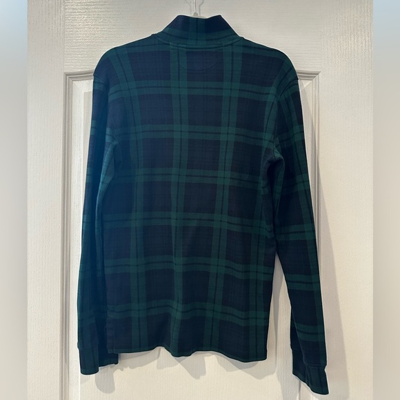 Ralph Lauren boys Green Plaid Pullover - Picture 3 of 5